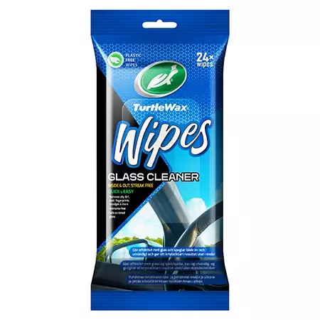 Turtle Wax glass wipes - Bilens interiørrengjøring og duft - 7314890023715 - 1