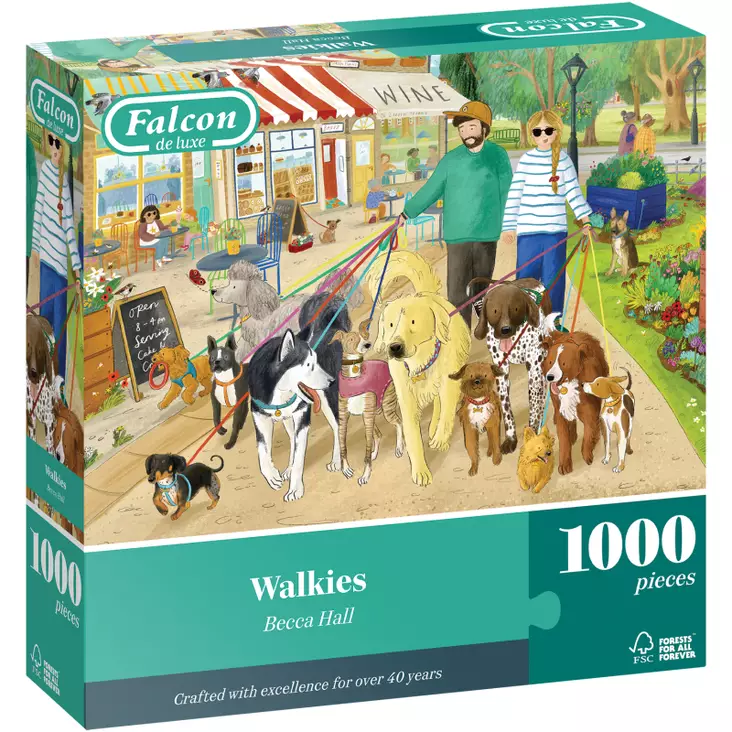 Palapeli Falcon Walkies - 1000 brikkers puslespill - 8721017602965 - 1