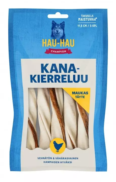 HHC Kyllingekobling S 11,5cm 5stk - Hundegodbiter og tørkede snacks - 6430076893765 - 1