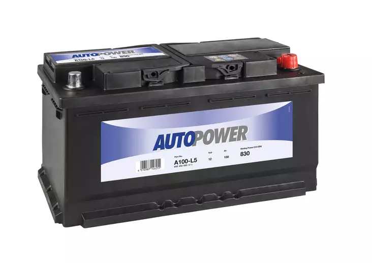 Käynnistysakku 100Ah Autopower - Auton akut - 4016987146255 - 1