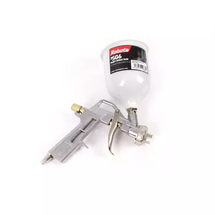 Yläsäiliömaaliruisku 0.6l - Paineilmatyökalut - 6438212106885 - 1