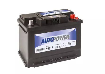 Käynnistysakku 60Ah Autopower - Auton akut - 4016987122976 - 1