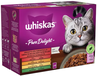Whiskas 1+ Pure Delight biter 12x85g - Våtfôr til katt - 5900951302466 - 1