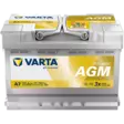 Käynnistysakku AGM 70Ah Varta A7 - Bilbatterier - 4016987167236 - 1