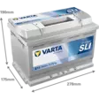 Käynnistysakku 74Ah Varta E11 - Auton akut - 4016987167656 - 2