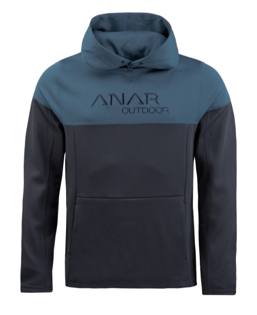 Anar Muorra herre blå hettegenser - Herreskjorter - 3912300004596 - 1