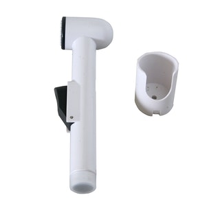 Bidet hånddusj med feste, hvit - Kraner og dusjer - 6413820796406 - 1