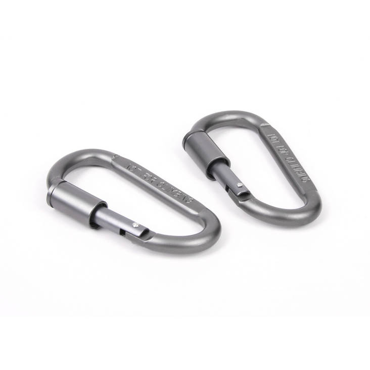 Haghus taktisk karabin 80mm, 2stk - Karabinkroker - 6438212103556 - 1