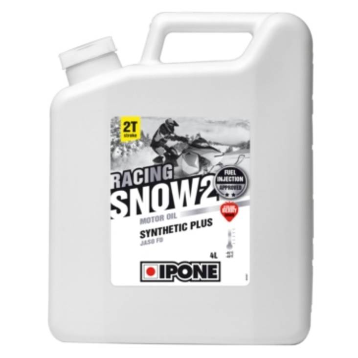 Kelkkaöljy Ipone Snow Racing 4ltr - 2-t kelkkaöljyt - 3700142320116 - 1