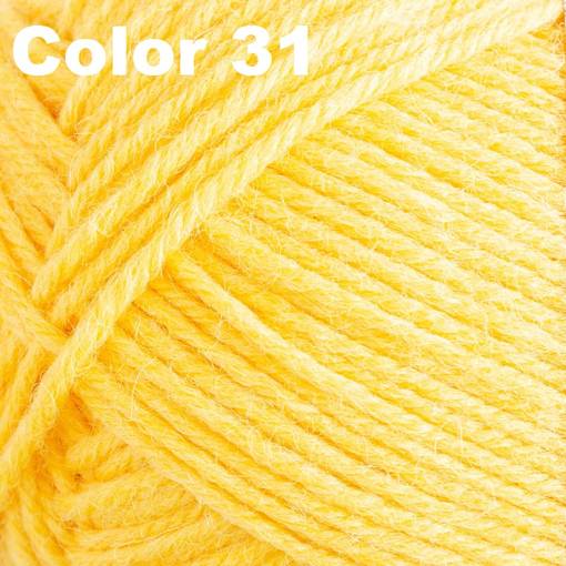 Byens Grunnmur 31 Klar Gul - By Steinbutikk garn - 6430063331966 - 1