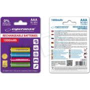 Ladattavat paristot AAA, 4pack - Paristot - 5901299923436 - 1