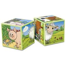 Micki, äänipalikka palapeli: maatilan eläimet - Pienten lasten palapelit - 7315621020706 - 1