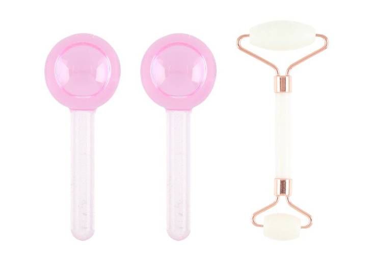 Mineas ansiktsmassasjesett 3-delt - Ansiktsmassasjeruller - 6410416150086 - 1