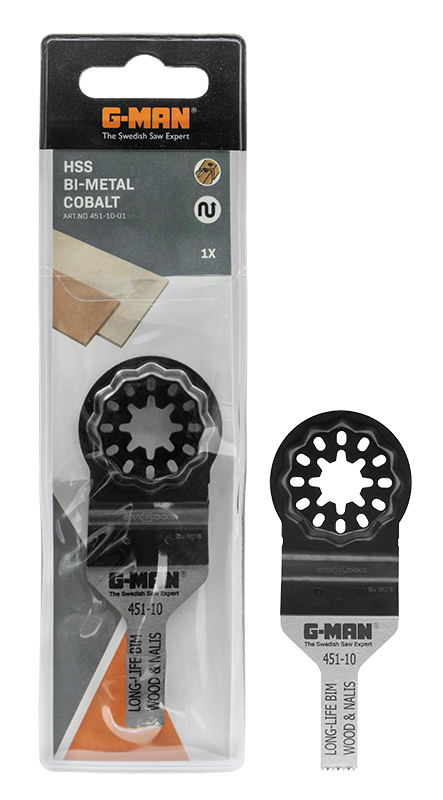 Allsidig stang BI 10mm - Tilbehør til multiverktøy - 7391639720616 - 1