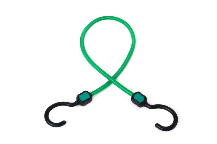 Mustekala 60cm metallikoukuilla 1kpl - Köydet ja narut - 5903293011546 - 1