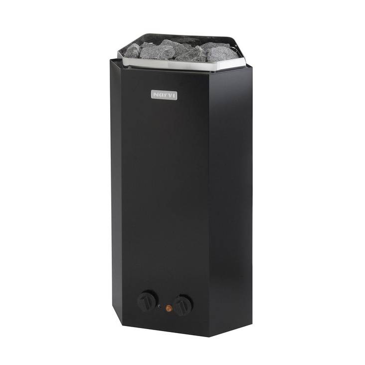 Sähkokiuas Narvi Minex 3,6 Kw Musta - Saunan sähkökiukaat - 6417810028416 - 1