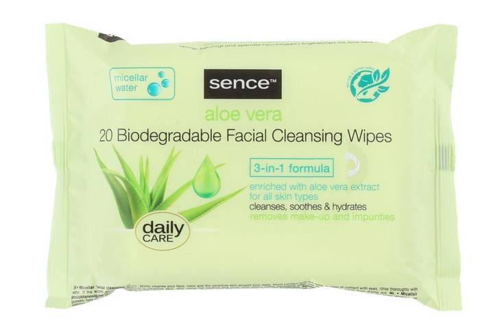 Sence Aloe Vera ansiktsrens tørk - Ansiktsrens - 8720604313246 - 1