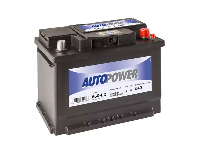 Käynnistysakku 60Ah Autopower - Auton akut - 4016987122976 - 1