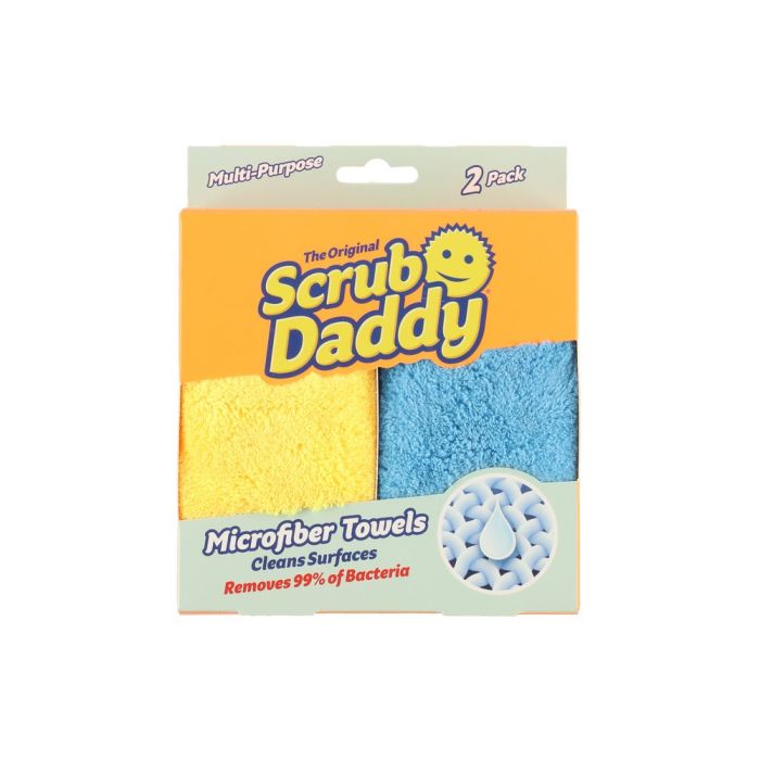 Scrub Daddy mikrokuituliina 2kpl - Siivouspyyhkeet, liinat ja sienet - 5060481021166 - 1