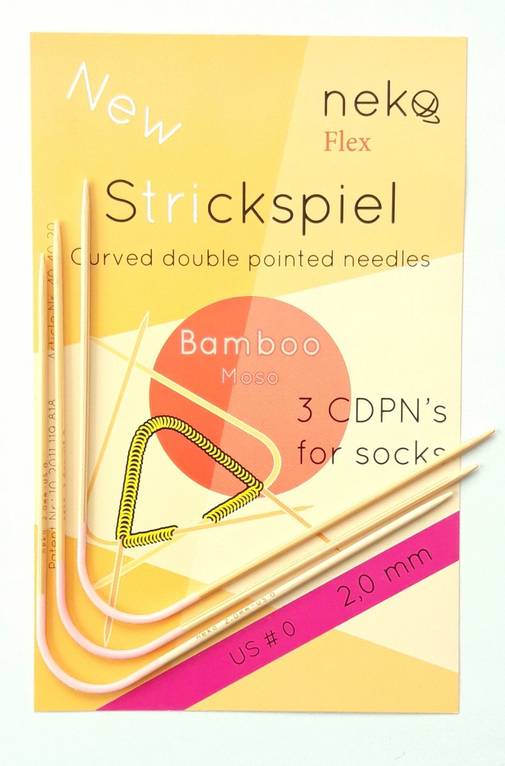 Trekantpinner NEKO 3 stk - Strikkepinner - 6407479326886 - 1