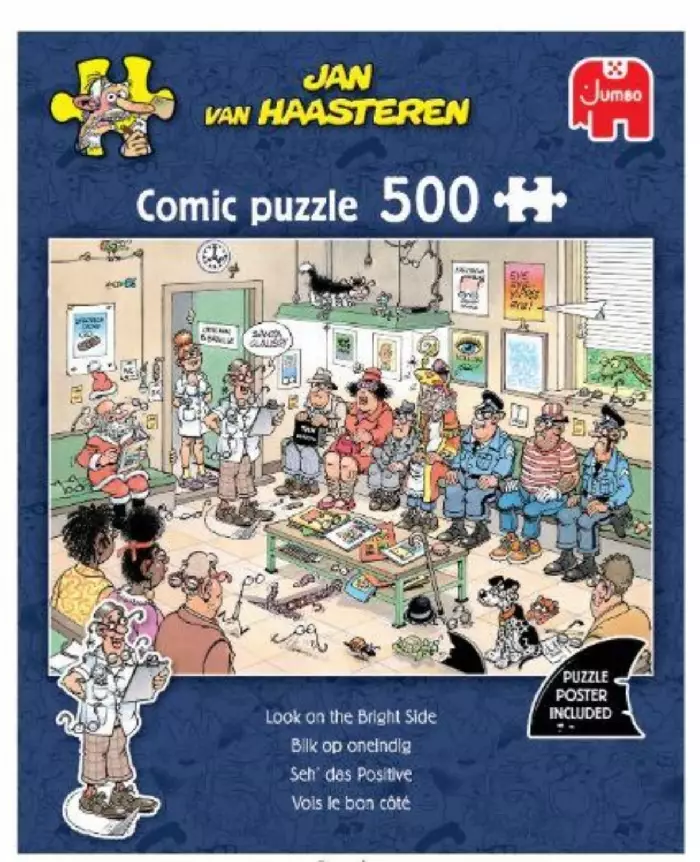 Palapeli Jan van Haasteren Look on the bright side - 500 biter puslespill - 8721017603306 - 1