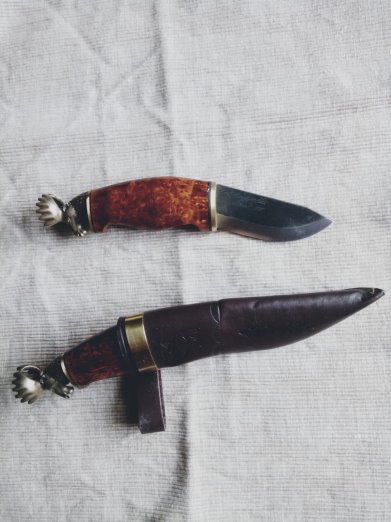 Kivimäen Puukkopaja Hirvierävuolu - Kivimäen Puukkopaja puukot - 3912300005326 - 1