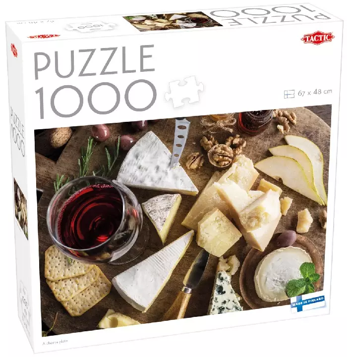 Palapeli A cheese plate - 1000 brikkers puslespill - 6416739606606 - 1