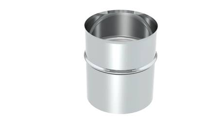 Muurausliitin 115mm tiivisteellä - Piiput - 5900856825367 - 1