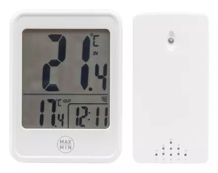 Langaton lämpömittari sisään ja ulos - Ulkolämpömittarit - 7316040020407 - 1