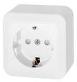 Pistorasia 1-osainen IP20 - Sähkörasiat - 6435200204417 - 1