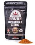 Poppamies Burger & Ribs RUB Mausteseos 200g - Mausteet - 6430034012597 - 1