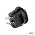 Pyöreä kytkin 12v / 24v, ON/OFF 20A - Auton liittimet ja sähköjohdot - 5903293030837 - 2