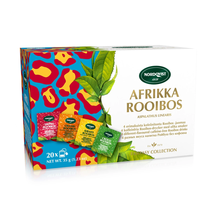 Afrika Rooibos koffeinfri posete - Kaffe og te - 6413446001007 - 1