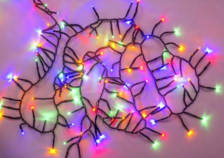 Airam Elbe Värimix 180lediä, musta johto - Jouluvalot ja kausivalot - 6435200217967 - 1