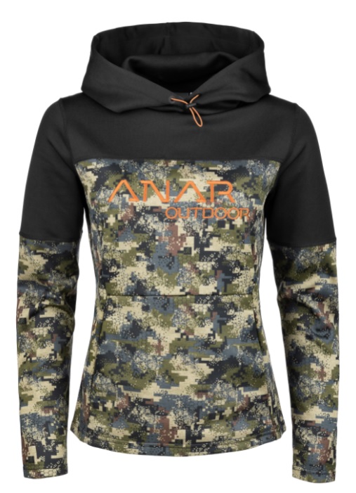 Anar Galda dame camo hettegenser - Dame skjorter og bukser - 3912300004527 - 1