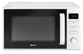 Gram mikroaaltouuni, valkoinen - Mikroaaltouunit - 5709708230577 - 1