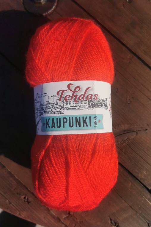 Kaupunki Tehdas Akryylilanka 100g - Kaupunki Tehdas langat - 6430063330747 - 2