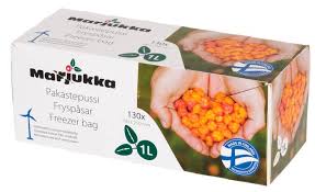 Marjukka pakastepussi 1L. - Pakastuspussit - 6410413200777 - 1