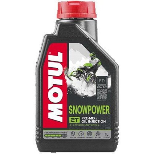 Motul Snow power 2-t 1l - 2-t snøscooteroljer - 3374650005577 - 1