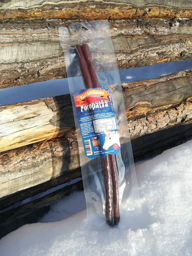 Näätämöläinen Poropätkä 50g, Pala aitoa Näätämöä! - Näätämöläinen kestomakkarat - 6430065850007 - 1