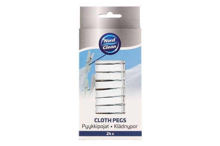 Nord Clean Pyykkipoika 24kpl - Muut siivousvälineet - 6410410183677 - 1