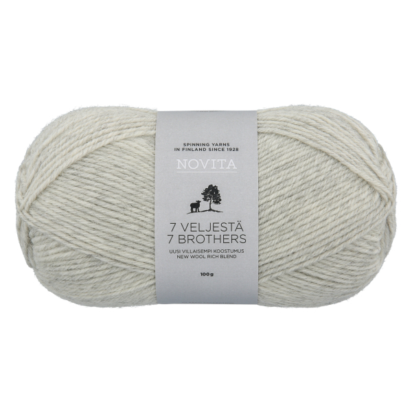 Lanka 7 Veljestä 100g Novita - Novita 7 Veljestä langat - 6412618201177 - 1