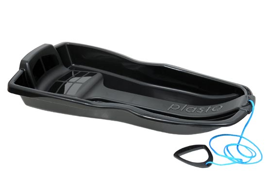 Plasto pulkka musta - Pulkat ja mäenlasku - 6410310410897 - 1