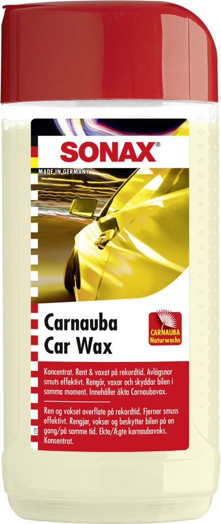 SONAX Carnaubavoks 500ml - Bilshampoer og voks - 4056554004137 - 1