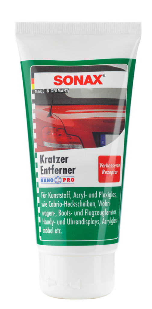 SONAX Sagning remover 75 ml - Bilshampoer og voks - 4064700305007 - 1
