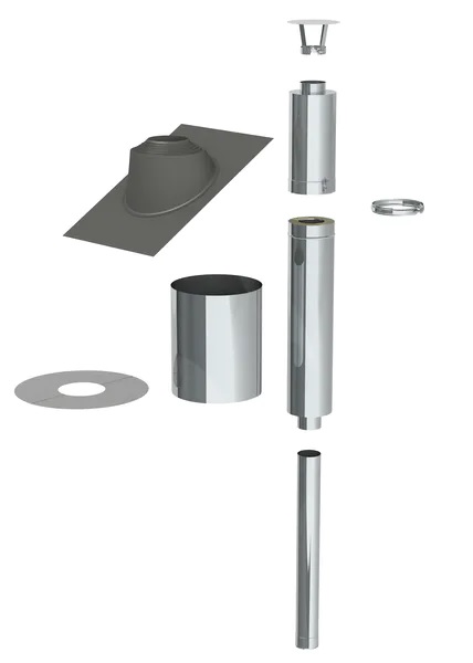 Saunapiippupaketti 115mm RST - Piiput - 5900856909227 - 1