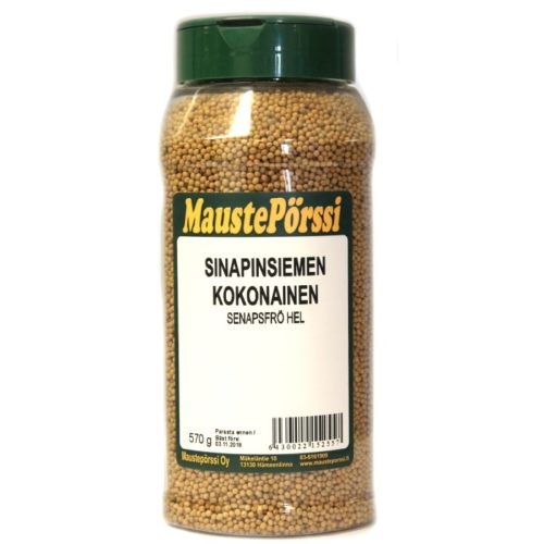 Sinapinsiemen kokonainen 570g - Mausteet - 6430022152557 - 1