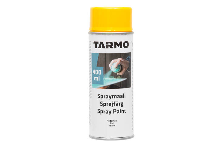 Spraymaling gul 400ml - Spraymalinger - 6410412776617 - 1