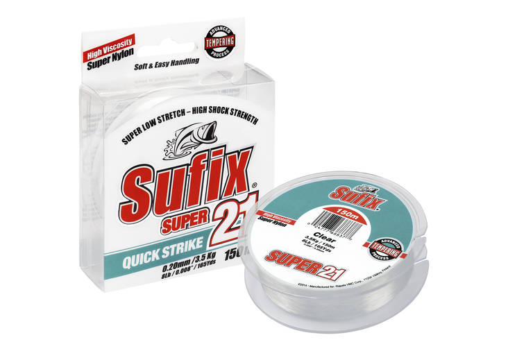Sufix Super 21 monofiilisiima 150m - Kalastussiimat - 024777688377 - 1