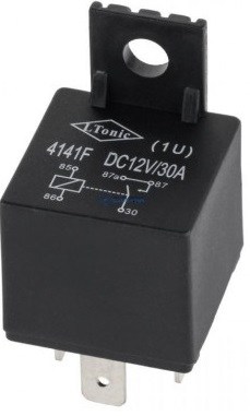 Vaihtorele 12V 30A 5-napainen - Auton sulakkeet - 5901436734437 - 1